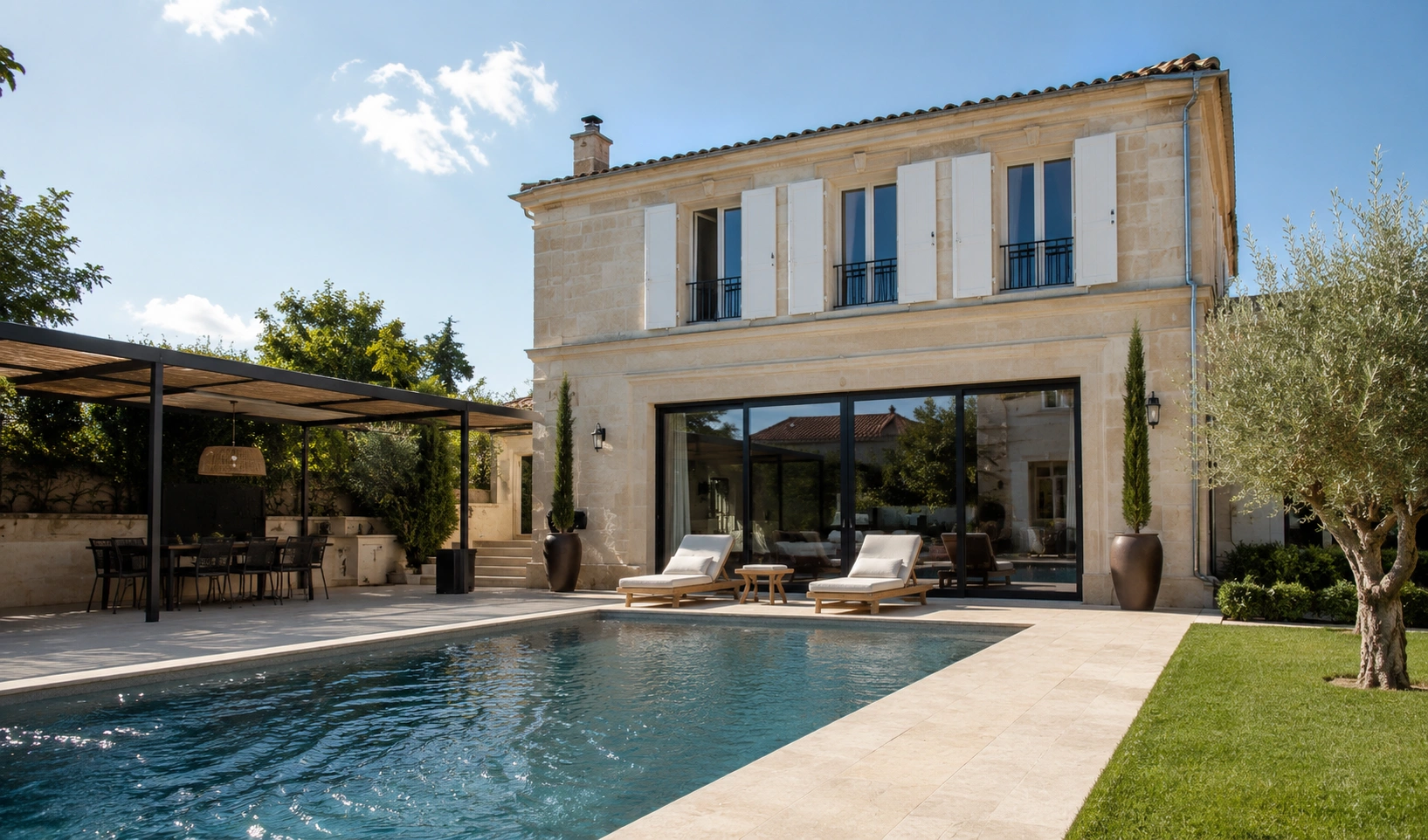 Villa maison de luxe région Bordeaux